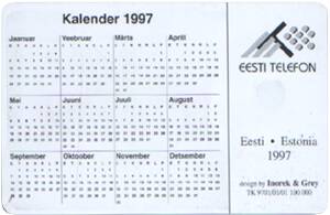 kalendriga tagakülg